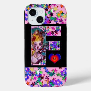 VALENTIJN VENETIAN MASQUERADE MONOGRAM F BRIEF iPhone 15 CASE