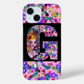 VALENTIJN VENETIAN MASQUERADE MONOGRAM G BRIEF Case-Mate iPhone CASE (Achterkant)