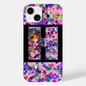 VALENTIJN VENETIAN MASQUERADE MONOGRAM H BRIEF Case-Mate iPhone CASE (Achterkant)