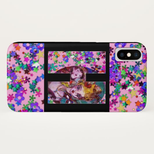 VALENTIJN VENETIAN MASQUERADE MONOGRAM H BRIEF Case-Mate iPhone CASE (Achterkant (horizontaal))