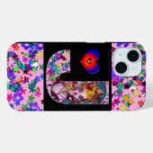 VALENTIJN VENETIAN MASQUERADE MONOGRAM J BRIEF Case-Mate iPhone CASE (Achterkant (horizontaal))