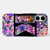 VALENTIJN VENETIAN MASQUERADE MONOGRAM K BRIEF Case-Mate iPhone CASE (Achterkant (horizontaal))