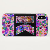 VALENTIJN VENETIAN MASQUERADE MONOGRAM K BRIEF Case-Mate iPhone CASE (Achterkant (horizontaal))