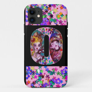 VALENTIJN VENETIAN MASQUERADE MONOGRAM OF BRIEF iPhone 11 HOESJE