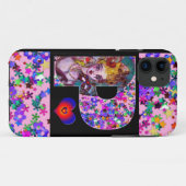 VALENTIJN VENETIAN MASQUERADE MONOGRAM P BRIEF Case-Mate iPhone CASE (Achterkant (horizontaal))