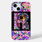 VALENTIJN VENETIAN MASQUERADE MONOGRAM R BRIEF Case-Mate iPhone CASE (Achterkant)