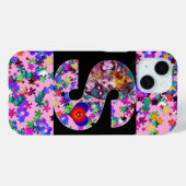 VALENTIJN VENETIAN MASQUERADE MONOGRAM S BRIEF Case-Mate iPhone CASE (Achterkant (horizontaal))