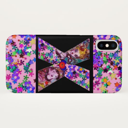 VALENTIJN VENETIAN MASQUERADE MONOGRAM X BRIEF Case-Mate iPhone CASE (Achterkant (horizontaal))