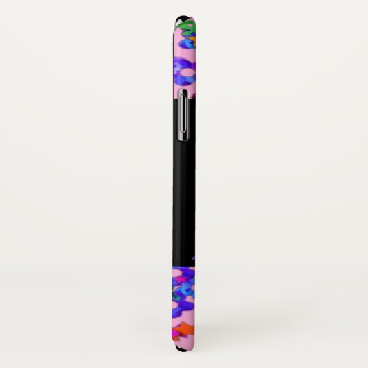 VALENTIJN VENETIAN MASQUERADE MONOGRAM X BRIEF Case-Mate iPhone CASE (Achterkant / rechts)