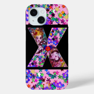 VALENTIJN VENETIAN MASQUERADE MONOGRAM X BRIEF iPhone 15 CASE