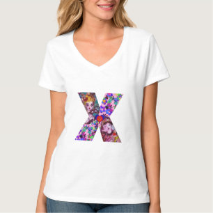 VALENTIJN VENETIAN MASQUERADE MONOGRAM X BRIEF T-SHIRT