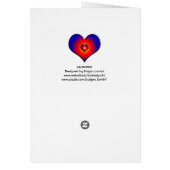 VALENTIJN VENETIAN MASQUERADE MONOGRAM Y-BRIEF (Achterkant)