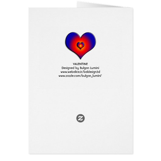 VALENTIJN VENETIAN MASQUERADE MONOGRAM Y-BRIEF (Achterkant)