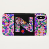 VALENTIJN VENETIAN MASQUERADE MONOGRAM Z-BRIEF Case-Mate iPhone CASE (Achterkant (horizontaal))