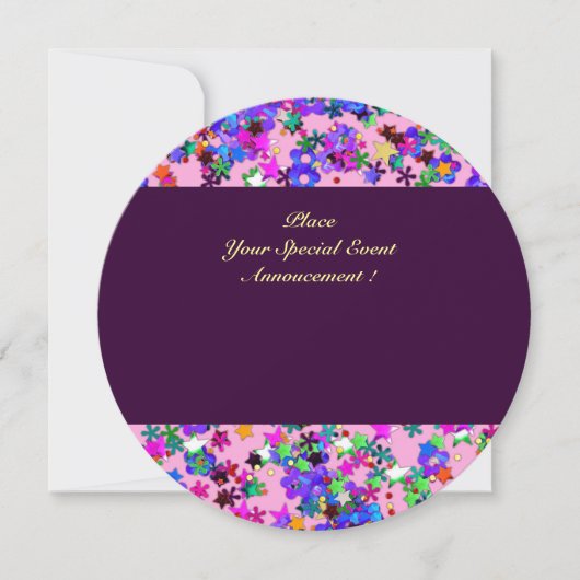 VALENTIJN VENETIAN MASQUERADE PARTIJ KAART (Voorkant)