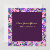 VALENTIJN VENETIAN MASQUERADE PARTIJ KAART (Achterkant)