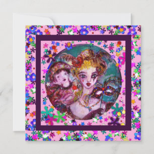 VALENTIJN VENETIAN MASQUERADE PARTIJ KAART