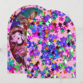 VALENTIJN VENETIAN MASQUERADE PARTIJ KAART (Voorkant / Achterkant)