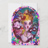 VALENTIJN VENETIAN MASQUERADE PARTIJ KAART (Achterkant)