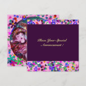 VALENTIJN VENETIAN MASQUERADE PARTIJ KAART (Voorkant / Achterkant)