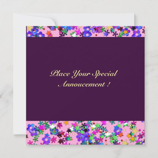 VALENTIJN VENETIAN MASQUERADE PARTIJ KAART (Voorkant)