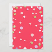 Valentijn Verjaardagsuitnodiging Little Sweetheart Kaart (Achterkant)