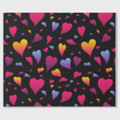 Valentijn Verloop hart Cadeaupapier (Vlak)