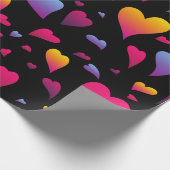 Valentijn Verloop hart Cadeaupapier (Hoek)