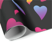 Valentijn Verloop hart Cadeaupapier (Rol Hoek)