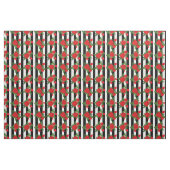 valentijn verticale strepen rode rozen romantisch stof (Fat Quarter)