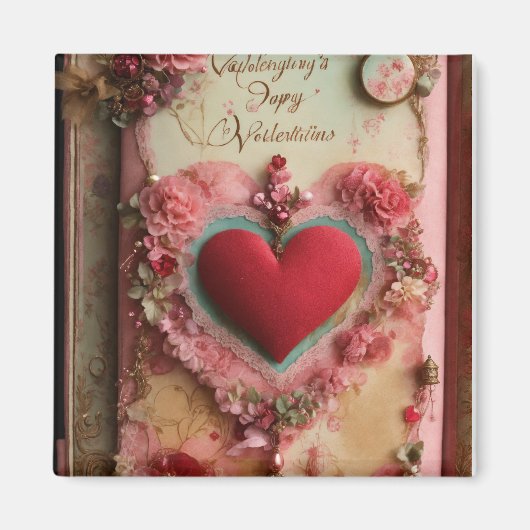 valentijn verzorgd magneet (Voorkant)