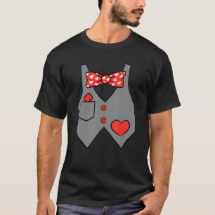 Valentijn Vest Costume Cute Heart Love Boys Girls T-shirt