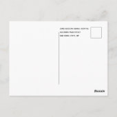 Valentijn Veterinary Holiday Cards Briefkaart (Achterkant)