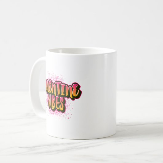 Valentijn Vibes Koffiemok (Voorkant links)