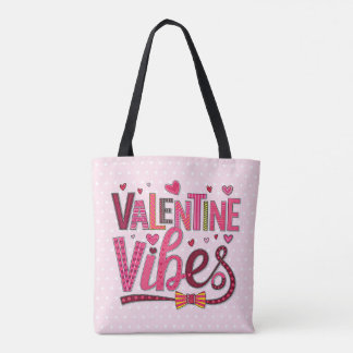 Valentijn Vibes-Tas Tote Bag