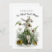  Valentijn vindt magie Feestdagenkaart (Voorkant / Achterkant)