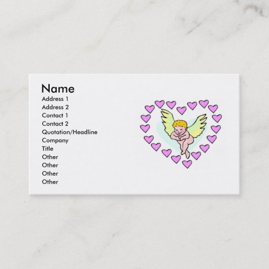 Valentijn Visitekaartje (Voorkant)