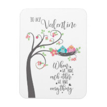 Valentijn vogelnestje als we elkaar hebben