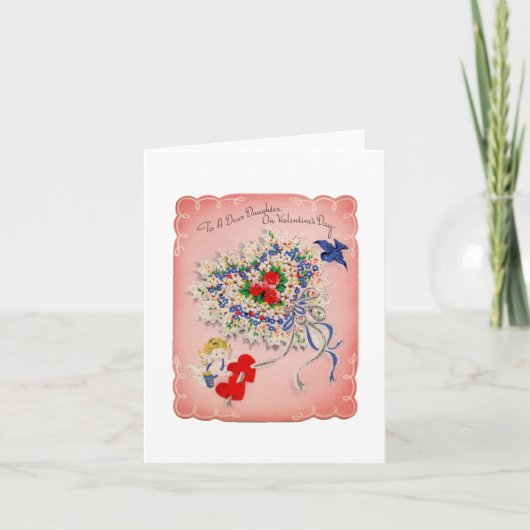 Valentijn voor dochter Kaart (Voorkant)