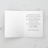 Valentijn voor Dochter — Valentijn Snoep Feestdagen Kaart (Binnen)