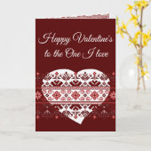 Valentijn voor één waarvan ik hou van de Oekraïens Kaart (Gele Bloem)