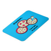 Valentijn voor Grandson - Pizza humor Magneet (Linkerzijde)