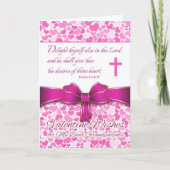 Valentijn voor grootouders, Psalm 37:4 Feestdagen Kaart (Voorkant)