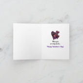 Valentijn voor iemand die gemist wordt kaart (Binnen)