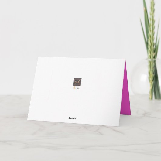 Valentijn voor kat- en thee-Rozen Kaart (Achterkant)