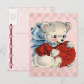 Valentijn voor Kind Feestdagenkaart (Voorkant / Achterkant)