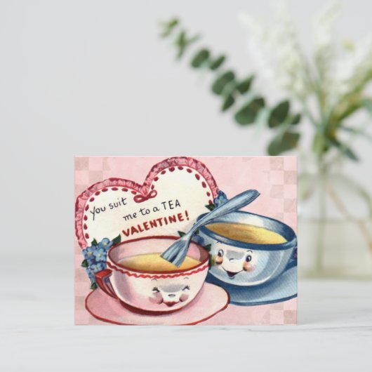 Valentijn voor Kind Feestdagenkaart (Staand voorkant)