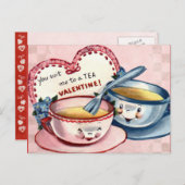 Valentijn voor Kind Feestdagenkaart (Voorkant / Achterkant)