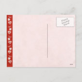 Valentijn voor Kind Feestdagenkaart (Achterkant)