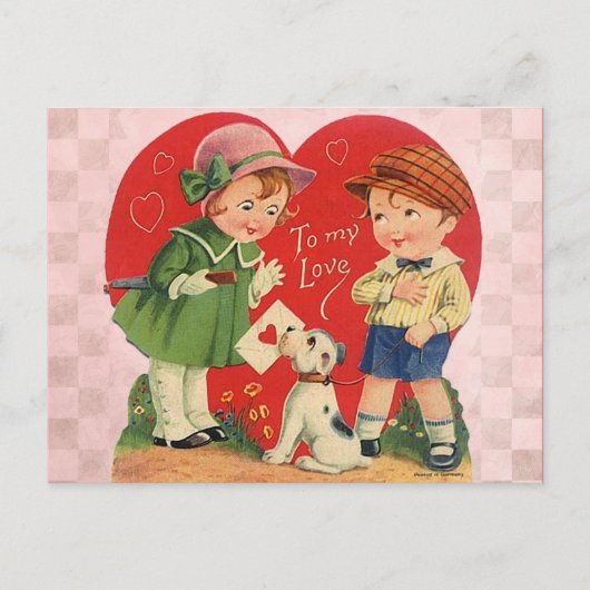 Valentijn voor Kind Feestdagenkaart (Voorkant)